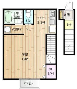 REVEII【2階】の間取り