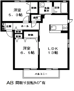 シャーメゾンD・T・M B【2階】の間取り