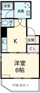 クリーンメゾンアラタマ【4階】の間取り