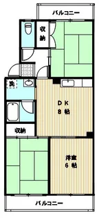 ローゼ鷺沼【3階】の間取り