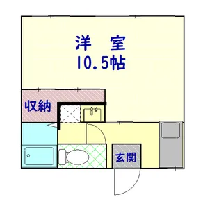 ボヌール【1階】の間取り
