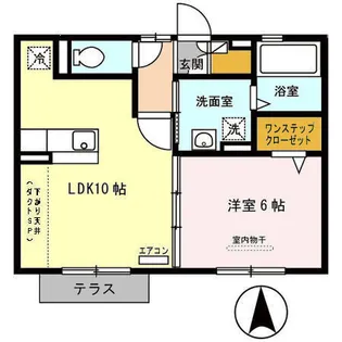 カメリアガーデン【1階】の間取り