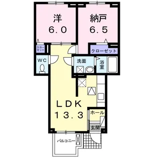 スマートハズ【1階】の間取り