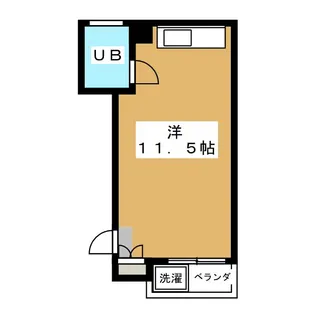 ぷちわたなべ【3階】の間取り