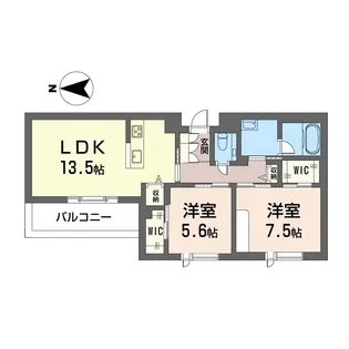 グランパーク阿佐ヶ谷【4階】の間取り