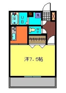 Dear(ディアー)【1階】の間取り