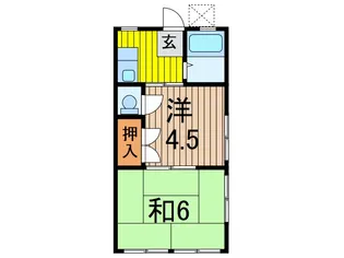 山形マンション【3階】の間取り