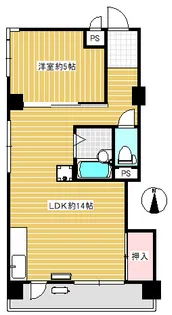 リレント南千住【3階】の間取り