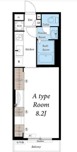 リブリ・西平山【1階】の間取り