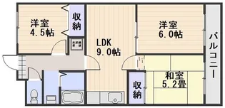 アクセスワケ【3階】の間取り