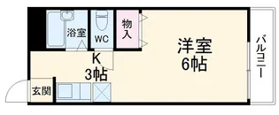 ベルシェ23【2階】の間取り