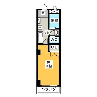 パスカル21【4階】の間取り