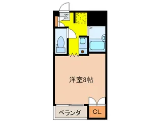 第1キシベビル【2階】の間取り