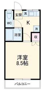 テクニコス【2階】の間取り