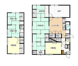 兵庫県加古川市東神吉町升田【一戸建】の間取り