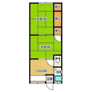 寿山荘【2階】の間取り