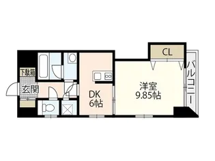 Tヴェッセル【3階】の間取り