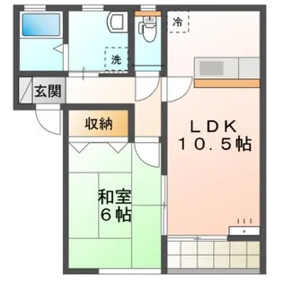 M.oboshi(メゾン オオボシ)【1階】の間取り
