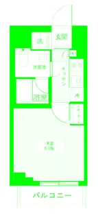 ラヴェニール横浜蒔田【7階】の間取り