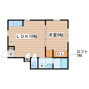 カーサフォレスタWest【1階】の間取り