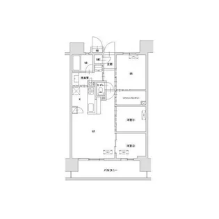 八王子レジデンス【3階】の間取り