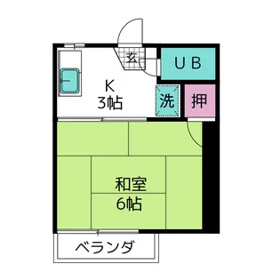 フォーブル元町【2階】の間取り