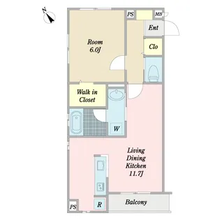 エストレージャ【2階】の間取り