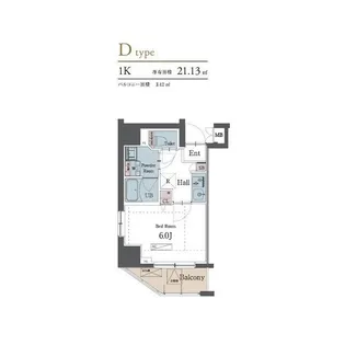 神奈川県横浜市鶴見区鶴見中央4【マンション】の間取り