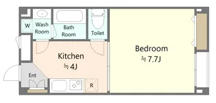 第二リーフハイツ【5階】の間取り