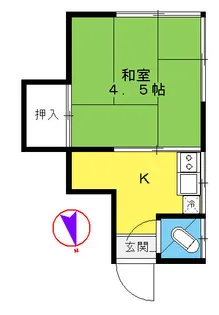 寿荘【1階】の間取り