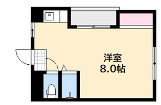 GRADO横川【2階】の間取り