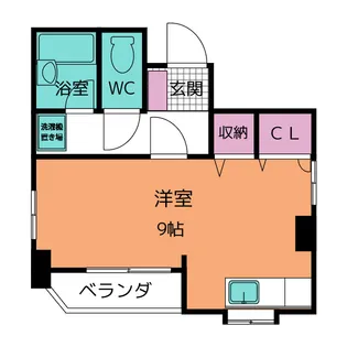 サンライフビル【4階】の間取り