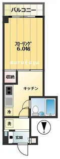 アドバンス1号館【3階】の間取り
