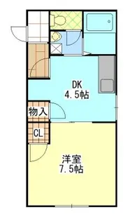 フィオーレ益野【1階】の間取り