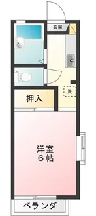 ペニーレイン【1階】の間取り