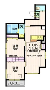Revenir Iida【3階】の間取り