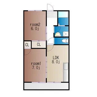ガーデンパークIII【1階】の間取り