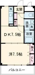 大阪府大阪市鶴見区横堤4【マンション】の間取り