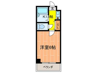 アビタシオン23【4階】の間取り