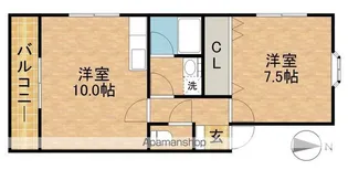Mコープ【2階】の間取り