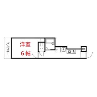 東京都大田区蒲田5【マンション】の間取り
