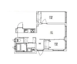 東京都江東区東陽3【マンション】の間取り