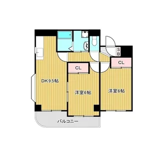 ハイウインドK.I.【2階】の間取り