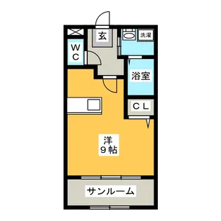 ルメルシェ【1階】の間取り