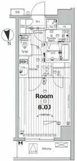 プロスタイルウェルス品川戸越MD【7階】の間取り