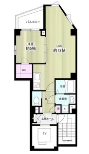 東京都台東区台東2【マンション】の間取り