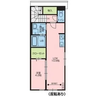 Lucent 浪江【2階】の間取り