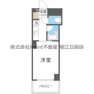 大阪府大阪市北区長柄中3【マンション】の間取り