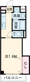 ロジュマン門真【5階】の間取り
