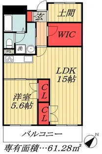 千葉県市川市市川南2【マンション】の間取り